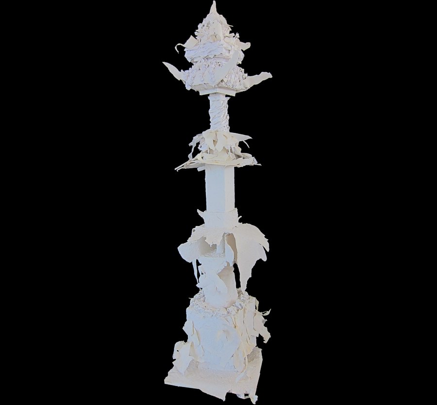 Temple Totem -- photo by Sienna M Potts -- artwork © Shelley Martin